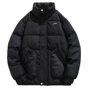 
Guirenniao down jacket for men and women in winter 2026 new trendy brand bread coat for couples stand-up collar cotton coat and jacket