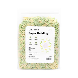 
It is suitable for Doudou hamster bedding, golden bear sawdust, deodorizing absorbent paper particles, paper rolls, landscaping, summer cooling supplies
