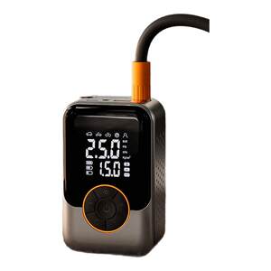 Car inflatable pump wireless portable high-voltage electric pump for automobile air pump tire pressure measurement dual screen