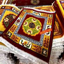 Подлинные тибетские шерстяные бутик -ковры домашние принадлежности диваны поклонялись схемам перекрестного приседания Ваджраяна