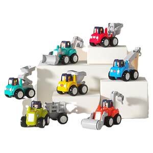 Huile Engineering Car Boy Boys Crossing Machine Model Model Toys Drilling Machine toy Gloves toy Car
