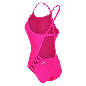 
Zhouke competitive swimsuit women's padless racing training triangle pitaya rose red hollow hot spring sexy swimsuit