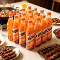 450ml*12瓶【大窑】橙诺荔想果味汽水