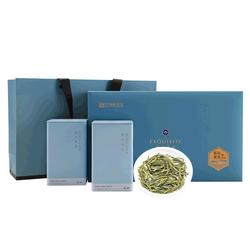 2023 New Tea Emblem Level 6 Anhui Huoshan Yellow Bud Yellow Tea Spring Tea Gift National Style Gift Box 140g