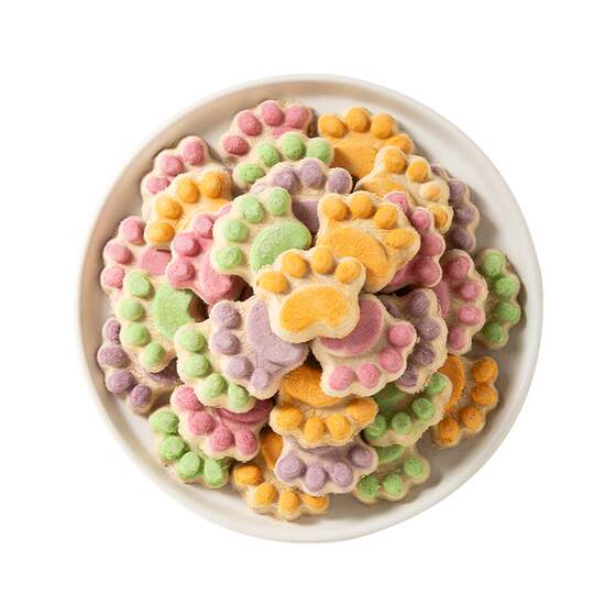 
Cat snacks freeze-dried cat claw raw bone meat pie pet dog staple food cat companion food freeze-dried cat claw cake nutritious meat