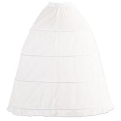 Wedding Dress Skirt Support Daily Four-wire Long Elastic Waist Plus Large Fishbone Petticoat Floor-length Skirt Extra Large Puff Skirt