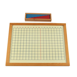 
Comete Montessori mathematics teaching aids addition and subtraction board for children Monte Montessori addition board for 3-6 years old teaching toys