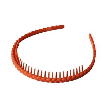 Special hair breaking hair band for anti-slip face washing with teeth