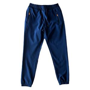 
Velvet warm shell trousers, ankle-length windproof trousers, autumn and winter men's sports pants, trousers, zippered pockets, warm slim outdoor sweatpants