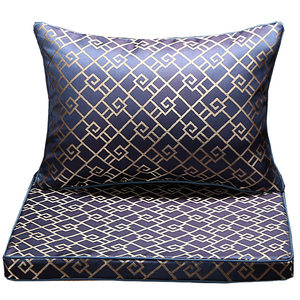 New Chinese style cushion mahogany sofa cushion solid wood ring chair Taishi chair cushion winter latex cushion tea table place cushion