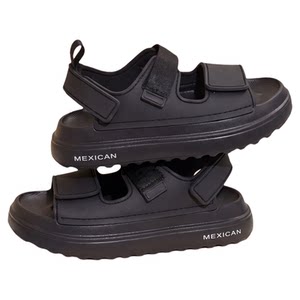 Seven-color spun thick-soled sandals for women 2026 new summer heightening non-slip fashion sandals for outer wear fashionable and versatile