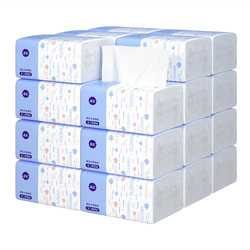 Manhua 400 Sheets Of Tissue Paper 5-layer Thickened Paper Towels Toilet Paper Facial Tissue Napkins Dormitory Household 30 Packs Of Toilet Paper