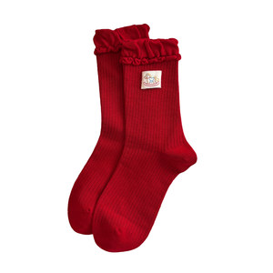 
Year of the Horse, zodiac year, red socks for women, 2026 new style, horse pure cotton New Year gift box for besties