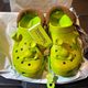 Shrek Crocs卡骆驰Classic Clog防滑男女同款怪兽大学绿色洞洞鞋