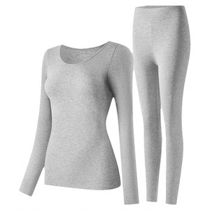 
Yalu Pure Cotton Thermal Underwear Women's Thin Autumn Clothes Autumn Pants Set Women's Winter Bottoming Cotton Sweater Inside
