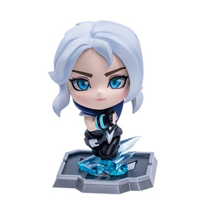 
Fearless Contract Jetwin Q version figure Valorant desktop ornaments game peripheral official authentic