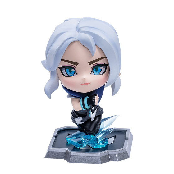 
Fearless Contract Jetwin Q version figure Valorant desktop ornaments game peripheral official authentic