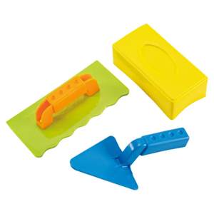 Hape children play sand and water beach toy set baby dig sand brickmaker tools kindergarten sand water area