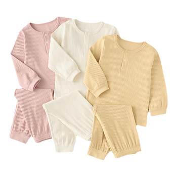 
Tongtai baby underwear set autumn clothes and long pants pajamas