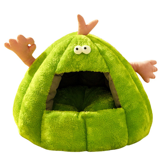 Cat's Winter Warm Cat House Cat Cat Winter Sleeping Plush Catal Cat Beds Four Seasons General Studio
