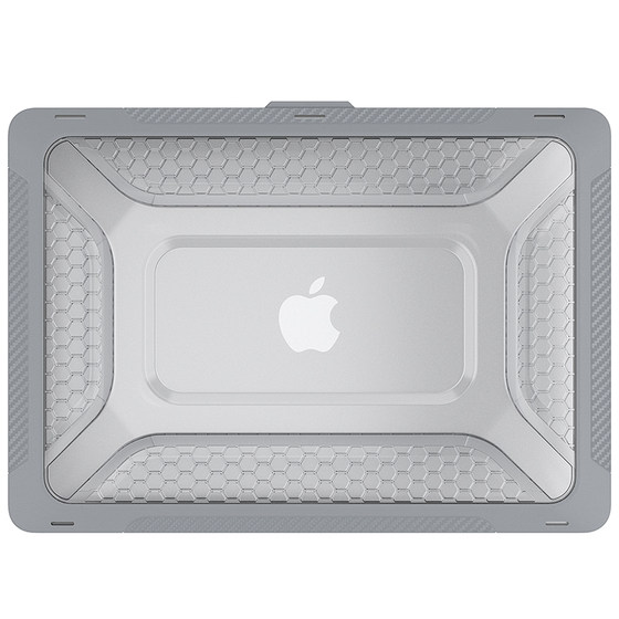 
Suitable for Air 13.6-inch notebook protective case, Macbook Pro14 protective case, anti-fall computer Pro16, Apple notebook M5/M2 accessories, TPU soft edge all-inclusive screen protective case with small bracket