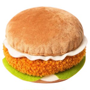 
[Officially authorized by KFC] Pet dog plush sound interactive toy rattling paper cat stick self-stimulating dog toy