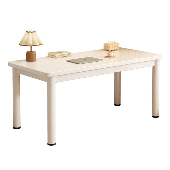 
Solid wood computer desk desktop home bedroom simple white desk simple modern office study desk 2026 new style