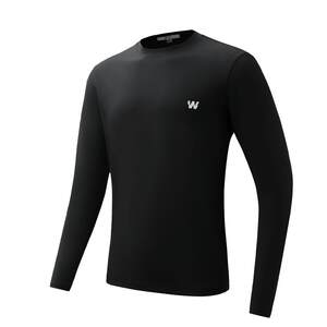 
Pull back quick-drying clothes for men, new spring and autumn sun protection training clothes, fitness running tops, bottoming sports long-sleeved T-shirts