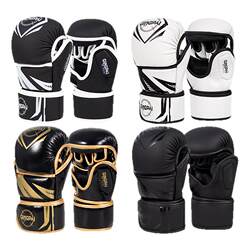 Adult and children MMA steamed bun fist gloves split finger fighting