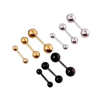 Invisible titanium steel double-headed turnbuckle ear bone nail snail