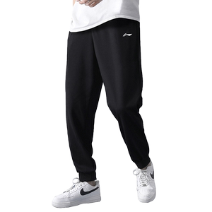 
Li-Ning sweatpants men's sweatpants spring and autumn American training official authentic straight-leg loose leg-cinched long pants