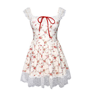 
Xu Susu Thai niche fairy girlish 2025 new style slimming and conservative hot spring one-piece swimsuit for women