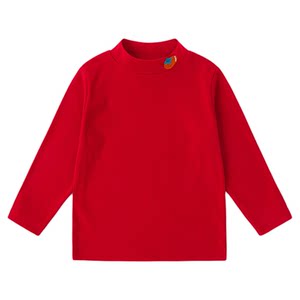 
Dudu family children's New Year's greetings festive boys' children's clothing long-sleeved inner wear girls' T-shirts boys' tops bottoming t winter category