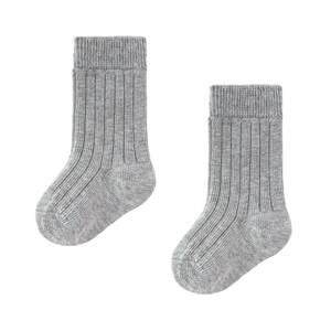
Babylove baby mid-tube socks spring and autumn style solid color versatile prevents the removal of newborn socks elastic baby socks