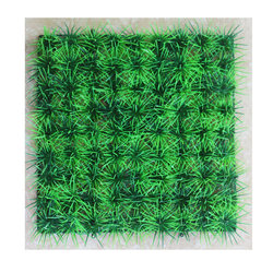 Simulated protective pot turf emerald green field set encrypted