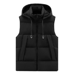 
Autumn and winter sports and leisure men's cotton vest trend fashion warm vest vest down cotton large size men's vest