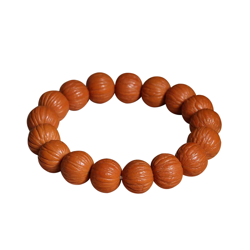 野生雕刻猴头手串京八棱土豪凤羽小核桃文玩男士菩提盘玩佛珠手链-Taobao 