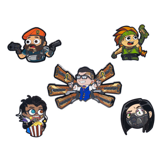 Fearless Contract Vallet Q version badge game peripheral accessories accessories 2024 Masters official genuine authentic