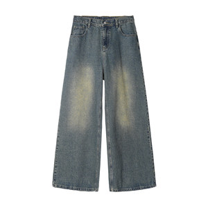 
Dream made American retro cleanfit jeans men's spring and autumn straight casual men's long pants