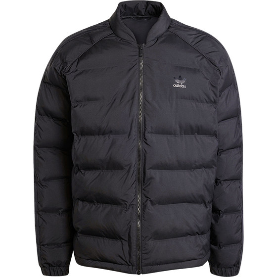 Adidas/Adidas official genuine Clover men's classic warm sports stand collar cotton jacket IZ1841
