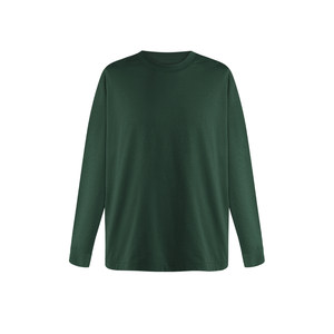 
No. 22 wear 100% cotton bottoming shirt men's high-end casual long-sleeved solid color simple T-shirt shirt