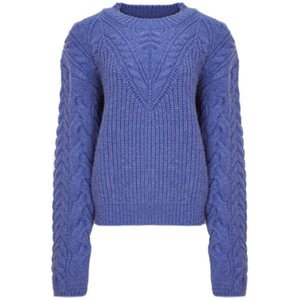 Jiuwu self -made [snowfall probability] Spring and autumn laziness, loose soft, soft glutinous rough knitted round neck sweater
