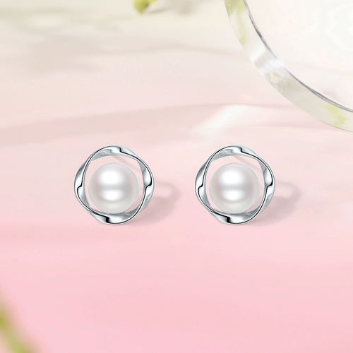 Украшение из жемчуга, элегантные серьги, серебро 925 пробы, подарок на день рождения