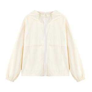 
Qiushui Yiren sunscreen short coat for women summer 2026 new style cool drawstring loose and light casual sunscreen top