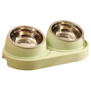 
Cat bowl, dog food bowl, double bowl, dog bowl, rice bowl, cat ceramic slanted mouth, anti-tipping water bowl, cat food bowl, pet supplies