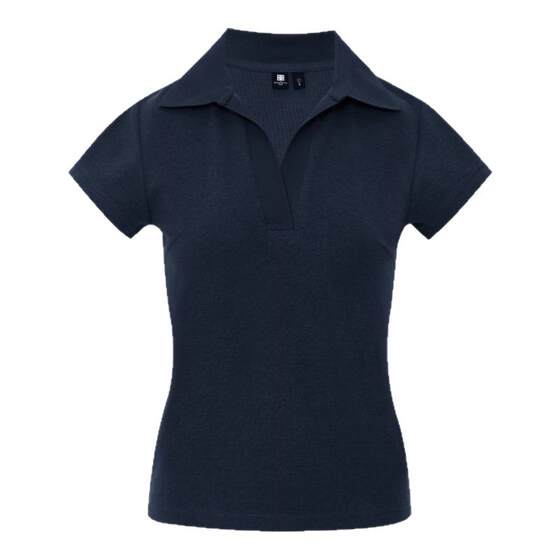 
Oneup towel lapel POLO shirt outdoor casual sports slim shoulder short sleeve T-shirt women's top tennis uniform
