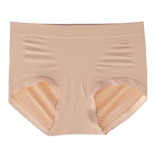 Good pet mid-waist hip underwear women's solid color antibacterial cotton crotch breathable tummy control new 2026 large size triangle shorts