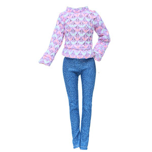 
30cm doll handmade clothes and pants exquisite princess girls skirt fashion suit play housebabu