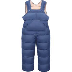 Clearance Aikexiu children's down overalls for boys and girls baby warm one-piece winter thickened winter down pants