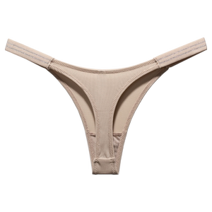 Thong women's sexy traceless underwear European and American plus size pure desire temptation hot sports fitness yoga low waist thin
